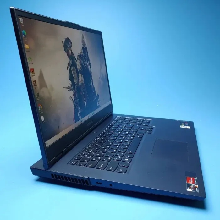 Ігровий ноутбук Б-клас Lenovo Legion 5 17ACH6H / 17.3" (1920x1080) IPS / AMD Ryzen 7 5800H (8 (16) ядер 3.2 - 4.4 GHz) / 16 GB DDR4 / 1000 GB SSD / nVidia GeForce RTX 3060, 6 GB GDDR6, 192-bit / WebCam / Win 11 Home б/в - зображення 4