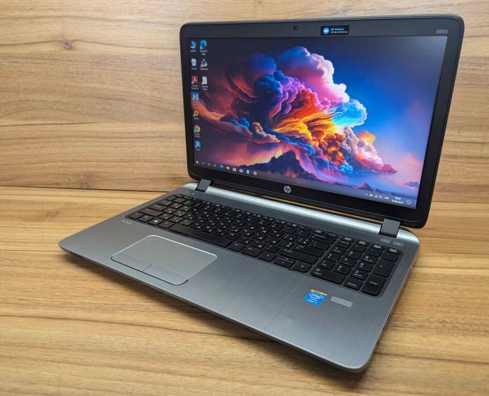 Ноутбук HP ProBook 450 G2 / 15.6" (1366x768) TN / Intel Core i7-4510U (2 (4) ядра по 2.0 - 3.1 GHz) / 8 GB DDR3 / 240 GB SSD / Intel HD Graphics 4400 / WebCam / Fingerprint / Windows 10 б/в - зображення 5