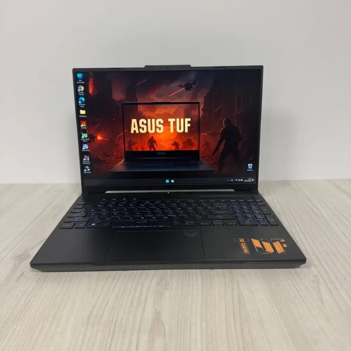 Ігровий ноутбук Б-клас Asus TUF Gaming Advantage A16 FA617NS / 16" (1920x1200) IPS / AMD Ryzen 7 7735HS (8 (16) ядер по 3.2 - 4.75 GHz) / 16 GB DDR5 / 512 GB SSD NVMe / AMD Radeon RX 7600S, 8 GB GDDR6, 128-bit / WebCam б/в - зображення 2