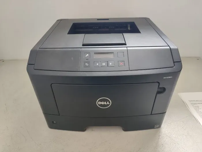 Принтер Б-клас Dell B2360dn Mono Laser Printer / Лазерний монохромний друк / 1200x1200 dpi / A4 / 16 стор/хв / Дуплекс / USB 2.0, Ethernet б/в - зображення 2