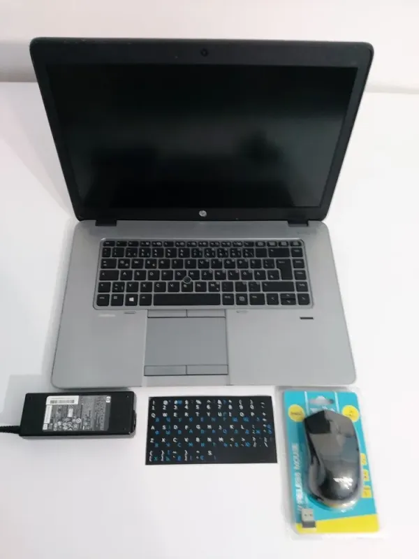 Ноутбук Б-клас HP EliteBook 850 G2 / 15.6" (1920x1080) TN / Intel Core i7-5500U (2 (4) ядра по 2.4 - 3.0 GHz) / 16 GB DDR3 / 500 GB SSD M.2 / AMD Radeon R7 M260X, 1 GB GDDR5, 128-bit / WebCam б/в - зображення 8