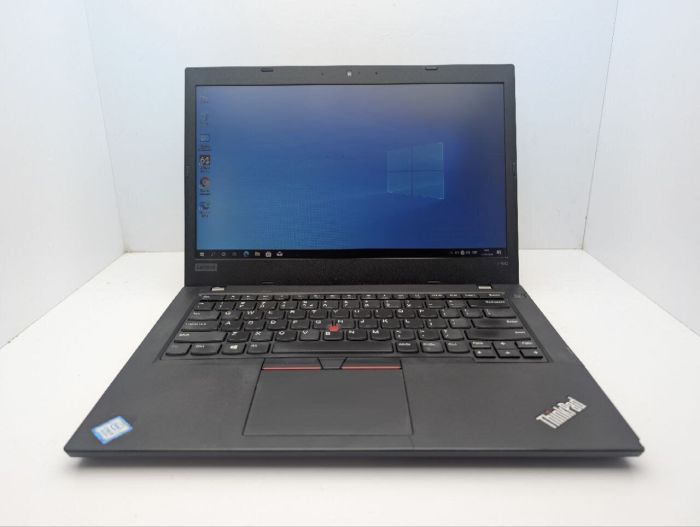 Ноутбук Б-клас Lenovo ThinkPad L480 / 14" (1366x768) TN / Intel Core i5-8250U (4 (8) ядра по 1.6 - 3.4 GHz) / 8 GB DDR4 / 240 GB SSD / Intel UHD Graphics 620 / WebCam б/в - зображення 2
