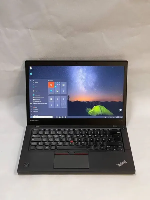 Ноутбук Б-клас Lenovo ThinkPad T450s / 14" (1600x900) TN / Intel Core i5-5300U (2 (4) ядра по 2.3 - 2.9 GHz) / 8 GB DDR3 / 180 GB SSD / Intel HD Graphics 5500 / WebCam б/в - зображення 2