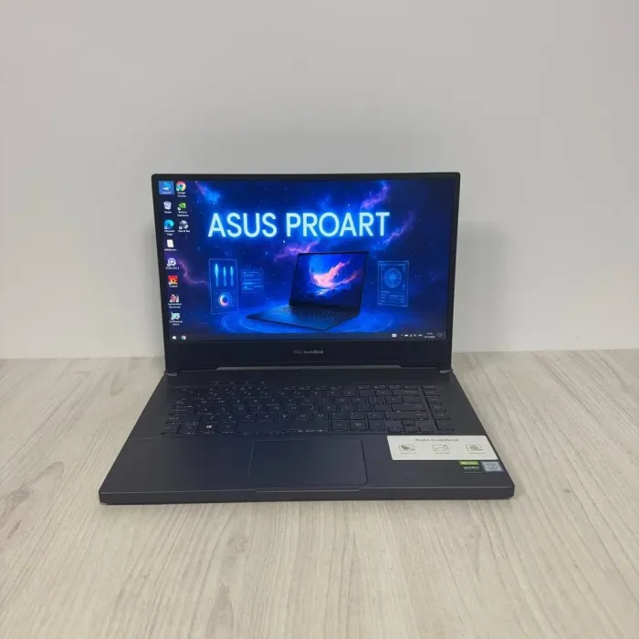Ігровий ноутбук Asus ProArt StudioBook 15 H500GVA / 15.6" (3840x2160) IPS / Intel Core i7-9750H (6 (12) ядер по 2,6 - 4,5 ГГц) / 16 ГБ DDR4 / 512 ГБ SSD NVMe / nVidia GeForce RTX 2060, 6 ГБ GDDR6, 192-біт б/в - зображення 2