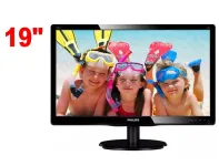Монітор Б-клас Philips 190V4LSB/19" (1440x900) TN/DVI, VGA/VESA 100x100 + кабелі в комплекті б/в