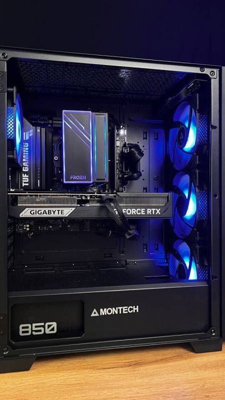 Збірка на замовлення: ігровий ПК Montech Air 1000 Premium Black Tower / AMD Ryzen 7 7700 (8 (16) ядер по 3,8 - 5,3 ГГц) / 32 ГБ DDR5 / 1000 ГБ SSD M.2 / nVidia GeForce RTX 5070 Ti, 16 ГБ GDDR7, 256-bit / 850W - зображення 10