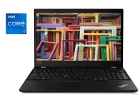 Ультрабук Lenovo ThinkPad T15 Gen 2 / 15.6" (1920x1080) IPS / Intel Core i7-1165G7 (4 (8) ядра по 2.8 - 4.7 GHz) / 16 GB DDR4 / 256 GB SSD / Intel Iris Xe Graphics / WebCam / Win 11 Pro б/в