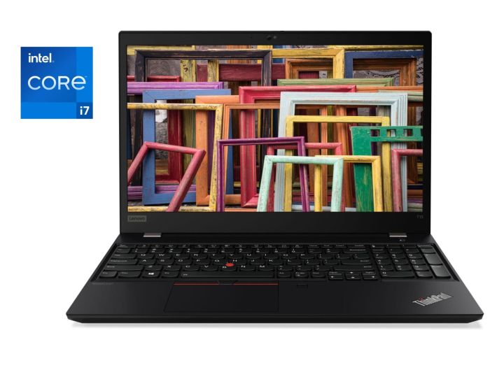 Ультрабук Lenovo ThinkPad T15 Gen 2 / 15.6" (1920x1080) IPS / Intel Core i7-1165G7 (4 (8) ядра по 2.8 - 4.7 GHz) / 16 GB DDR4 / 256 GB SSD / Intel Iris Xe Graphics / WebCam / Win 11 Pro б/в - зображення 1