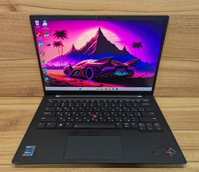 Ультрабук Б-клас Lenovo ThinkPad X1 Carbon Gen9 / 14" (1920x1080) IPS / Intel Core i5-1145G7 (4 (8) ядра по 2.6 - 4.4 GHz) / 16 GB DDR4 / 256 GB SSD / Intel Iris Xe Graphics / Windows 11 б/в - зображення 2