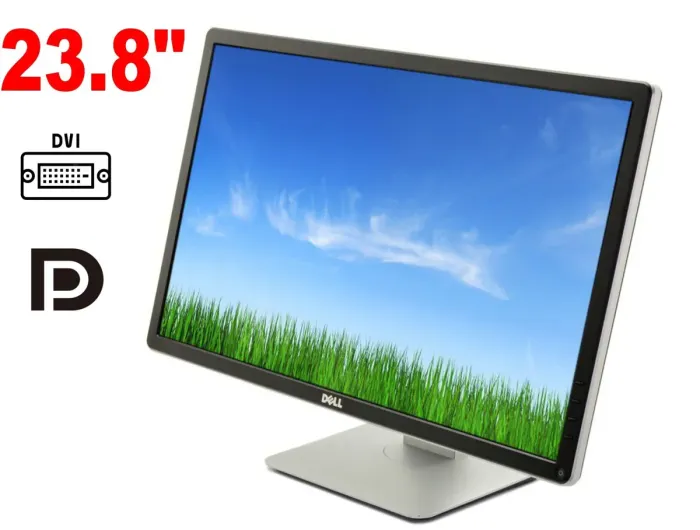 Монітор Dell P2414HB / 23.8" (1920x1080) IPS / 1x VGA, 1x DVI, 1x DP, 1x USB Type-B, 3x USB 2.0 б/в - зображення 1