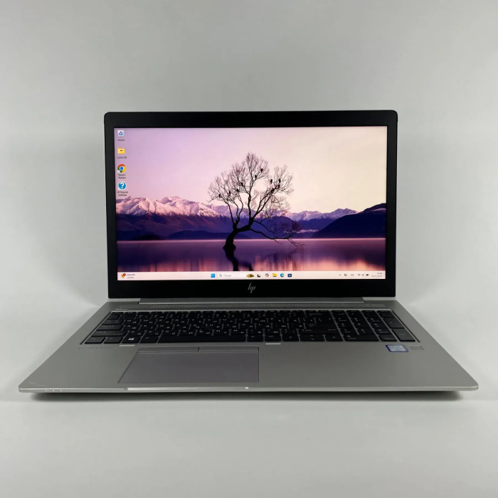 Ультрабук Б-клас HP EliteBook 850 G6 / 15.6" (1920x1080) IPS / Intel Core i5-8365U (4 (8) ядра по 1.6 - 4.1 GHz) / 16 GB DDR4 / 256 GB SSD / Intel UHD Graphics / WebCam / TouchID б/в - зображення 2