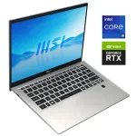 Ігровий ультрабук MSI Prestige 14 H B13UCX / 14" (1920x1200) IPS / Intel Core i9-13900H (14 (20) ядер по 2,6 - 5,4 ГГц) / 32 ГБ DDR5 / 512 ГБ SSD NVMe / nVidia GeForce RTX 2050, 4 ГБ GDDR6, 64-біт / WebCam б/в