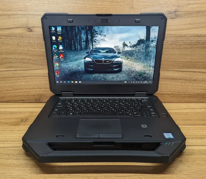 Захищений ноутбук Dell Rugged Latitude 5414 / 14" (1920x1080) IPS Touch / Intel Core i5-6300U (2 (4) ядра по 2.4 - 3.0 GHz) / 16 GB DDR4 / 512 GB SSD / Intel HD Graphics 520 / WebCam / Fingerprint / Windows 10 б/в - зображення 2