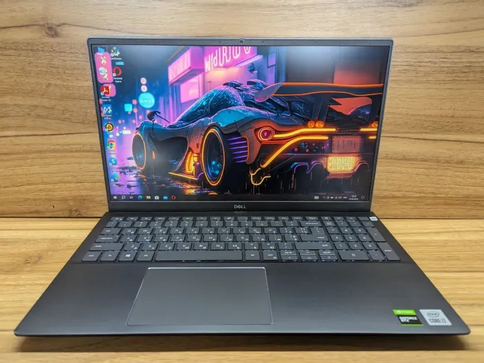 Ігровий ноутбук Б-клас Dell Vostro 7500 / 15.6" (1920x1080) IPS / Intel Core i7-10750H (6 (12) ядер по 2.6 - 5.0 GHz) / 16 GB DDR4 / 512 GB SSD / nVidia GeForce GTX 1650 Ti, 4 GB GDDR6, 128-bit / WebCam / Fingerprint / Windows 10 б/в - зображення 2