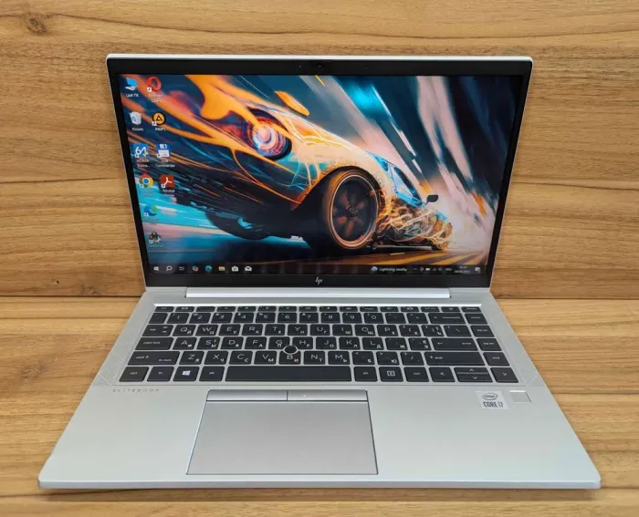 Ультрабук HP EliteBook 840 G7 / 14" (1920x1080) IPS / Intel Core i7-10610U (4 (8) ядра по 1.8 - 4.9 GHz) / 16 GB DDR4 / 1000 GB SSD / Intel UHD Graphics / WebCam / Fingeprint / Windows 10 б/в - зображення 2