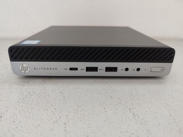 Неттоп HP EliteDesk 800 G3 USFF / Intel Core i5-6500T (4 ядер по 2.5 - 3.1 GHz) / 16 GB DDR4 / 240 GB SSD / Intel UHD Graphics 530 б/в - изображение 2