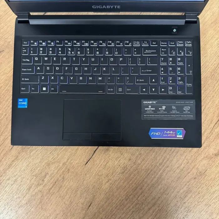 Ігровий ноутбук Б-клас Gigabyte G5 MD / 15.6" (1920x1080) IPS / Intel Core i5-11400H (6 (12) ядер 4.5 GHz) / 8 GB DDR4 / 512 GB SSD / nVidia GeForce RTX 3050 Ti, 4 GB GDDR6, 128-bit / WebCam б/в - зображення 7