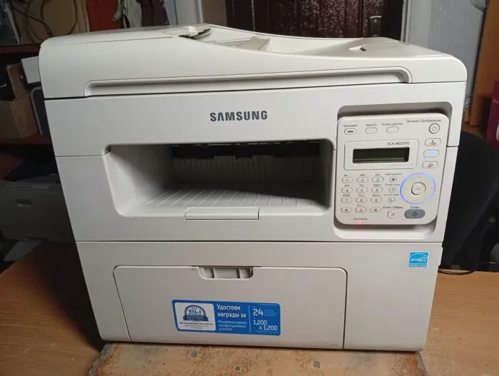 БФП Б-клас Samsung SCX-4655 N / лазерний монохромний друк / 1200x1200 dpi / A4 / 24 стор / хв / USB 2.0, Ethernet  б/в - зображення 2