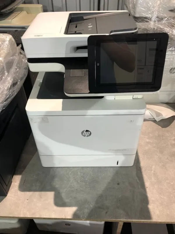 БФП HP LaserJet Enterprise M577 / Лазерний кольоровий друк / 1200x1200 dpi / A4 / 38 стор/хв / Ethernet, USB 2.0 / ePrint б/в - зображення 2