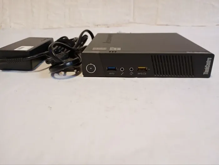 Неттоп Lenovo ThinkCentre M73 Tiny USFF / Intel Pentium G3240T (2 ядра по 2.7 GHz) / 8 GB DDR3 / 120 GB SSD / Intel HD Graphics б/в - зображення 5