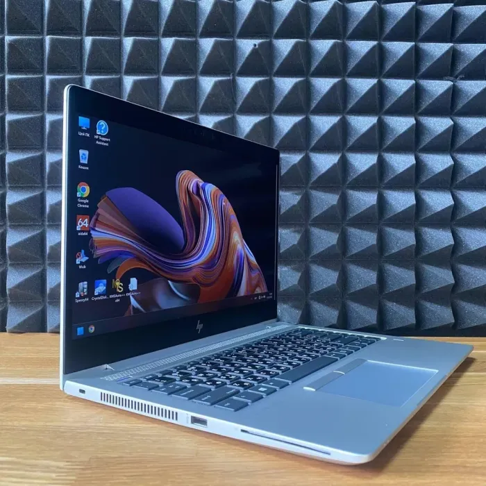 Ультрабук HP EliteBook 745 G6 / 14" (1920x1080) TN Touch / AMD Ryzen 5 Pro 3500U (4 (8) ядра по 2.1 - 3.7 GHz) / 16 GB DDR4 / 256 GB SSD / AMD Radeon RX Vega 8 Graphics / WebCam / HDMI б/в - зображення 3