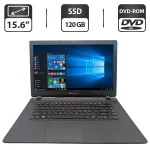 Ноутбук Packard Bell ENTF718M / 15.6" (1366x768) TN / Intel Celeron N2830 (2 ядра по 2.16 - 2.41 GHz) / 8 GB DDR3 / 120 GB SSD / Intel HD Graphics / WebCam / DVD-ROM б/в