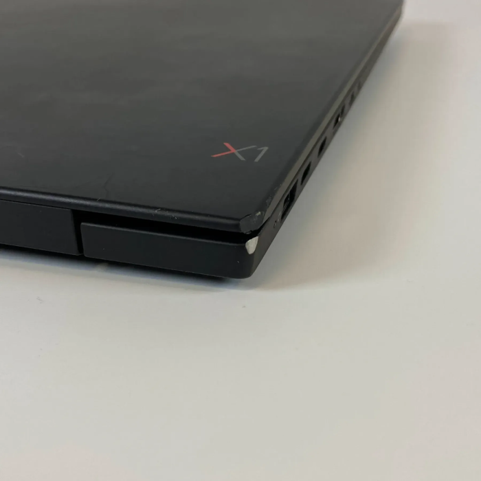 Ігровий ноутбук Б-класу Lenovo ThinkPad X1 Extreme Gen 2 / 15.6" (1920x1080) IPS / Intel Core i7-9750H (6 (12) ядер по 2,6 - 4,5 ГГц) / 16 ГБ DDR4 / 512 ГБ SSD / nVidia GeForce GTX 1650 Max-Q, 4 ГБ GDDR5, 128-біт / WebCam / Fingerprint б/в - изображение 3
