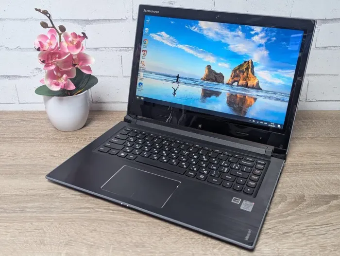 Ноутбук-трансформер Б-клас Lenovo IdeaPad Flex 14 / 14" (1366x768) TN / Intel Core i3-4010U (2 (4) ядра по 1.7 GHz) / 8 GB DDR3 / 128 GB SSD / Intel HD Graphics 4400 / WebCam б/в - зображення 6