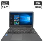 Ноутбук Acer Aspire ES1-533 / 15.6" (1366x768) TN / Intel Pentium N4200 (4 ядра по 1.1 - 2.5 GHz) / 8 GB DDR3 / 120 GB SSD / Intel HD Graphics 505 / WebCam б/в