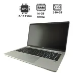 Ультрабук HP ProBook 440 G8 / 14" (1366x768) TN / Intel Core i3-1115G4 (2 (4) ядра по 3.0 - 4.1 GHz) / 16 GB DDR4 / 240 GB SSD / Intel UHD Graphics / WebCam б/в