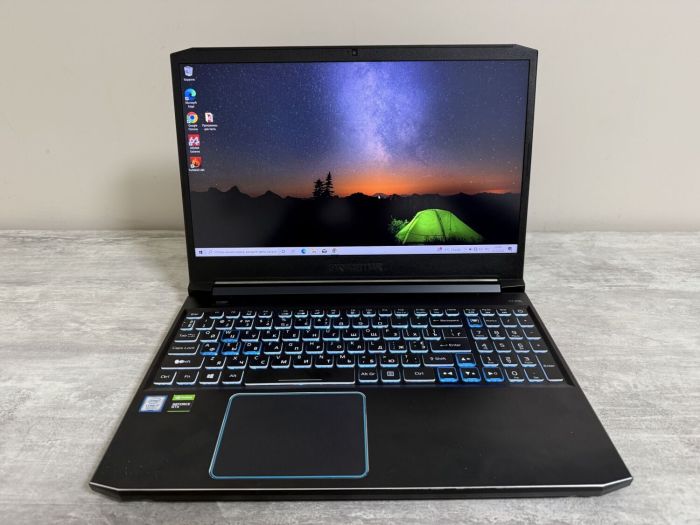 Ігровий ноутбук Б-класу Acer Predator Helios 300 PH315-52-78VL / 15.6" (1920x1080) IPS / Intel Core i7-9750H (6 (12) ядер по 2.6 - 4.5 GHz) / 16 GB DDR4 / 1000 GB SSD / nVidia GeForce GTX 1660 Ti, 6 GB GDDR6, 192-bit / WebCam / Win 10 б/в - изображение 2