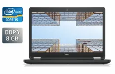 Ноутбук Б-клас Dell Latitude E5470 / 14" (1366x768) TN / Intel Core i5-6300U (2 (4) ядра по 2.4 - 3.0 GHz) / 8 GB DDR4 / 240 GB SSD / Intel HD Graphics 520 / WebCam / HDMI / Windows 10 б/в