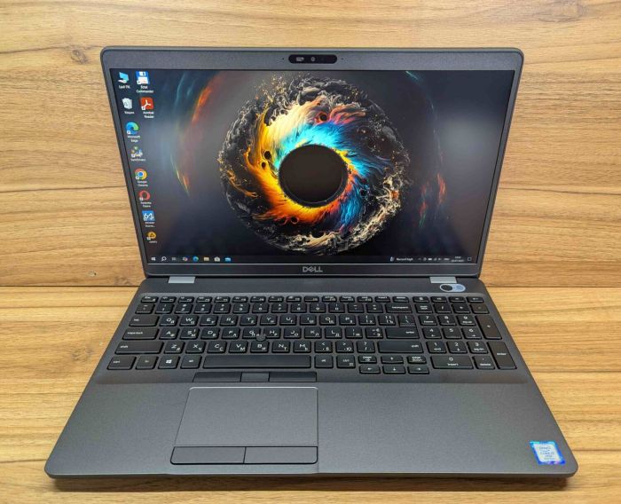 Ультрабук Dell Latitude 5500 / 15.6" (1920x1080) IPS / Intel Core i7-8665U (4 (8) ядра по 1.9 - 4.8 GHz) / 16 GB DDR4 / 512 GB SSD / Intel UHD Graphics / TouchID / WebCam / Windows 10 б/в - зображення 2