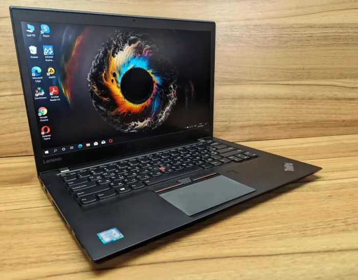 Ультрабук Lenovo ThinkPad T460s / 14" (1920x1080) IPS / Intel Core i5-6300U (2 (4) ядра по 2.4 - 3.0 GHz) / 12 GB DDR4 / 256 GB SSD / Intel HD Graphics 520 / WebCam / Windows 10 б/в - зображення 4