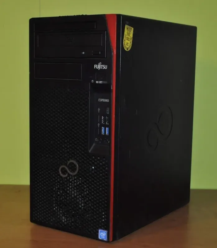 Комп'ютер Fujitsu Esprimo P757 E85 Tower / Intel Core i5-6400 (4 ядра по 2.7 - 3.3 GHz) / 16 GB DDR4 / 120 GB SSD / Intel HD Graphics 530 / Windows 11 Pro б/в - зображення 2