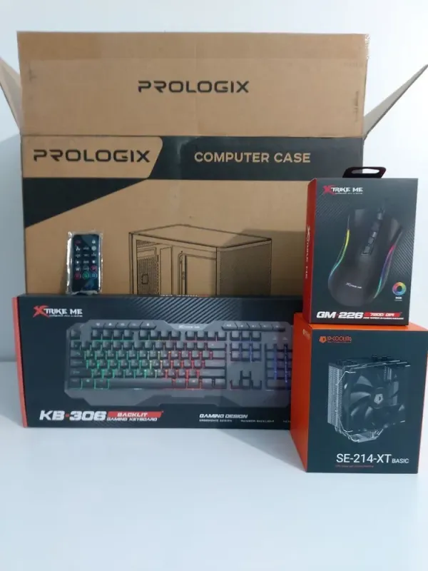Комп'ютер Prologix GM-01MAV Tower / Intel Core i7-4790K (4 (8) ядра по 4,0 - 4,4 ГГц) / 24 ГБ DDR3 / 512 ГБ SSD + 500 ГБ HDD / nVidia GeForce GTX 1650, 4 ГБ GDDR6, 128-біт / 500 Вт б/в - зображення 8