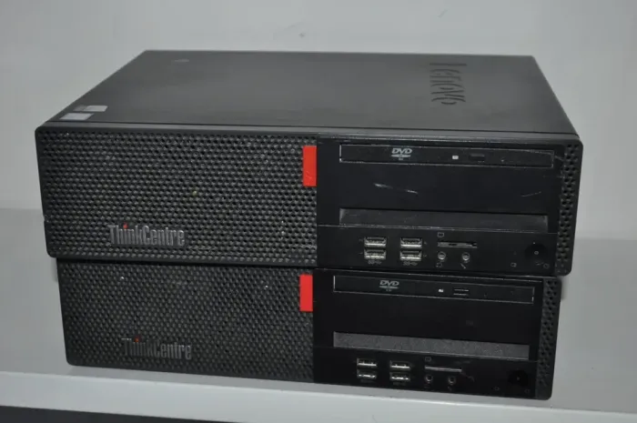 Комп'ютер Lenovo ThinkCentre M710s SFF / Intel Core i5-7400 (4 ядра по 3.0 - 3.5 GHz) / 16 GB DDR4 / 1000 GB SSD / Intel HD Graphics 630 / DVD-ROM / Windows 11 Pro б/в - зображення 2