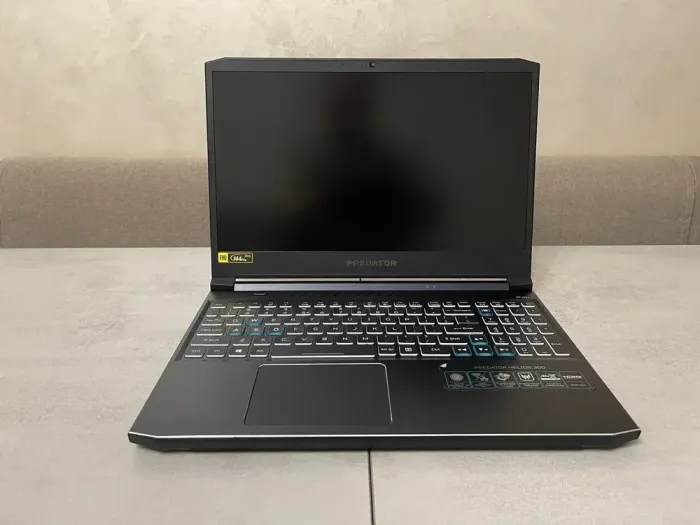 Ігровий ноутбук Acer Predator Helios 300 PH315-53 / 15.6" (1920x1080) IPS / Intel Core i7-10750H (6 (12) ядер по 2.6 - 5.0 GHz) / 16 GB DDR4 / 512 GB SSD M.2 + 2000 GB HDD / nVidia GeForce RTX 3060, 6 GB GDDR6, 192-bit / WebCam / USB 3.2 б/в - зображення 5