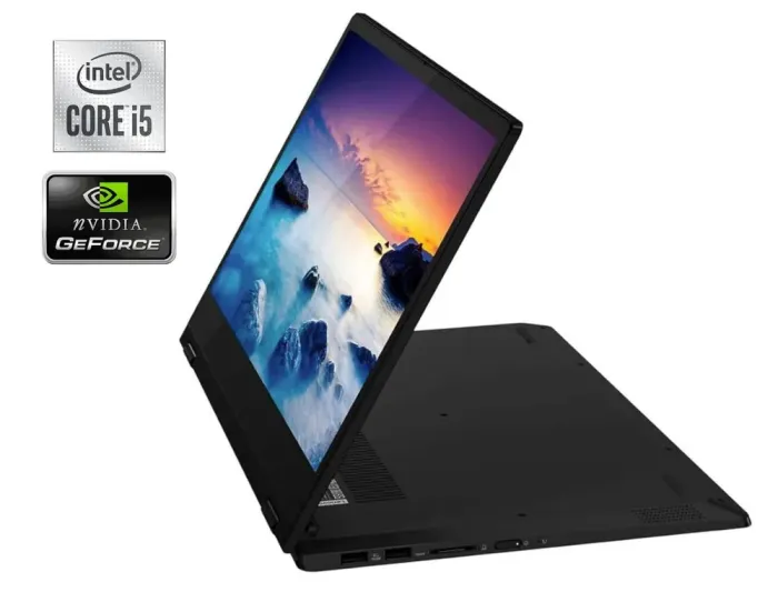 Ігровий ультрабук-трансформер Б-клас Lenovo IdeaPad Flex 14IML / 14" (1920x1080) IPS Touch / Intel Core i5-10210U (4 (8) ядра по 1.6 - 4.2 GHz) / 16 GB DDR4 / 256 GB SSD / nVidia GeForce MX230, 2 GB GDDR5, 64-bit / WebCam б/в - зображення 1