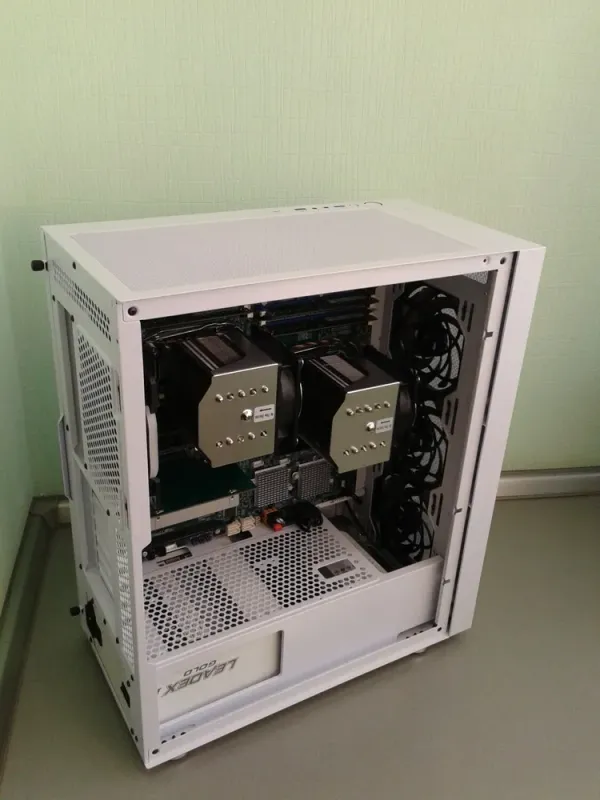 Сервер Mid Vinga Tower / 2x Intel Xeon E5-2699 v4 (18 (36) ядер по 2.2 - 3.6 GHz) / 128 GB DDR4 / 1 TB HDD / 1000W б/в - зображення 36