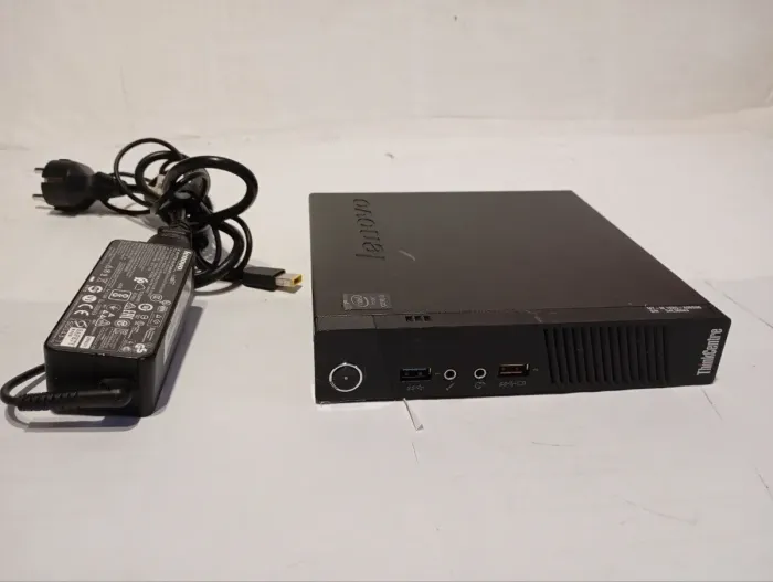 Неттоп Б-клас Lenovo ThinkCentre M93p Tiny USFF / Intel Core i5-4570S (4 ядра по 2.9 - 3.6 GHz) / 16 GB DDR3 / 256 GB SSD / Intel HD Graphics 4600 б/в - зображення 6