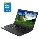 Ноутбук Lenovo ThinkPad T460s / 14" (1920x1080) IPS / Intel Core i7-6600U (2 (4) ядра по 2.6 - 3.4 GHz) / 8 GB DDR4 / 240 GB SSD / Intel HD Graphics 520 / WebCam б/в