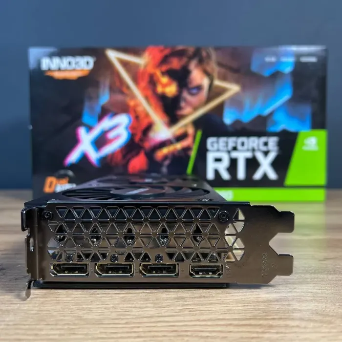 Дискретна відеокарта nVidia GeForce RTX 3080, 12 GB GDDR6X, 384-bit / 1x HDMI, 3x DisplayPort б/в - зображення 3