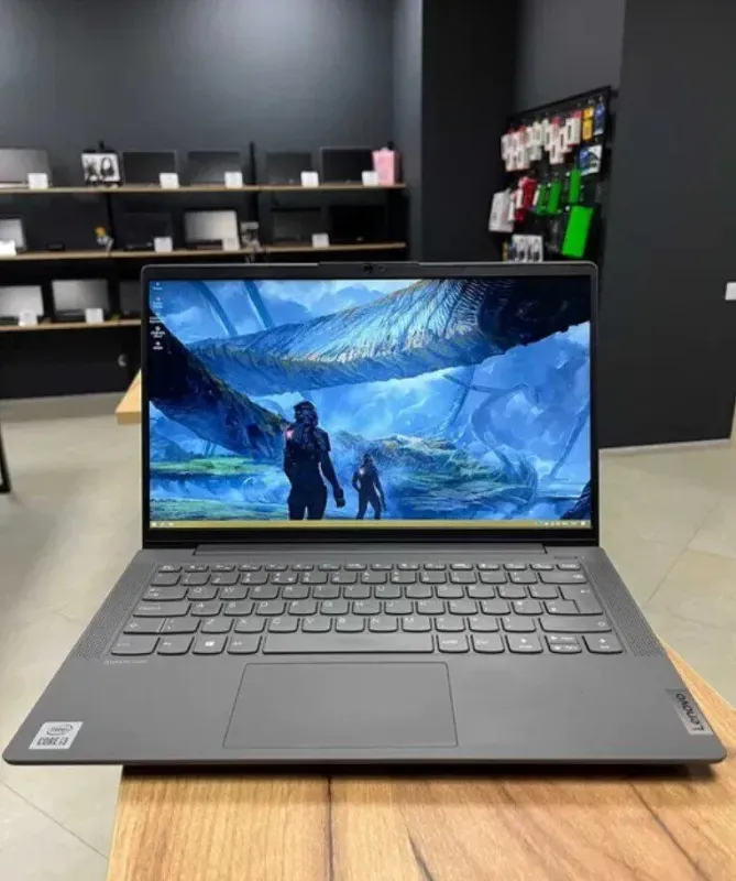 Ультрабук Lenovo IdeaPad 5 14IIL05 / 14" (1920x1080) TN / Intel Core i3-1005G1 (2 (4) ядра по 1.2 - 3.4 GHz) / 8 GB DDR4 / 128 GB SSD / Intel UHD Graphics / WebCam / Win 10 б/в - зображення 2