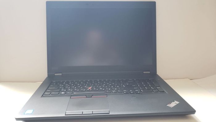 Мобільна робоча станція Lenovo ThinkPad P72 / 17.3" (1920x1080) IPS / Intel Core i7-8850H (6 (12) ядер по 2.6 - 4.3 GHz) / 32 GB DDR4 / 128 GB SSD + 512 GB SSD + 750 GB HDD / nVidia Quadro P2000, 4 GB GDDR5, 128-bit / WebCam б/в - зображення 2