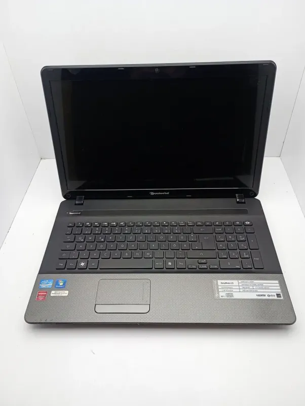 Ноутбук Acer LS173 / 17.3" (1600x900) TN / Intel Core i5-2450M (2 (4) ядра по 2.5 - 3.1 GHz) / 8 GB DDR3 / 500 GB HDD / AMD Radeon HD 7660G / WebCam б/в - зображення 2
