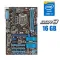 Комплект: Материнська плата Asus P8H61 / LGA1155 / Intel Core i5-2500 (4 ядра по 3.3 - 3.7 GHz) / 16 GB DDR3 + Кулер б/в