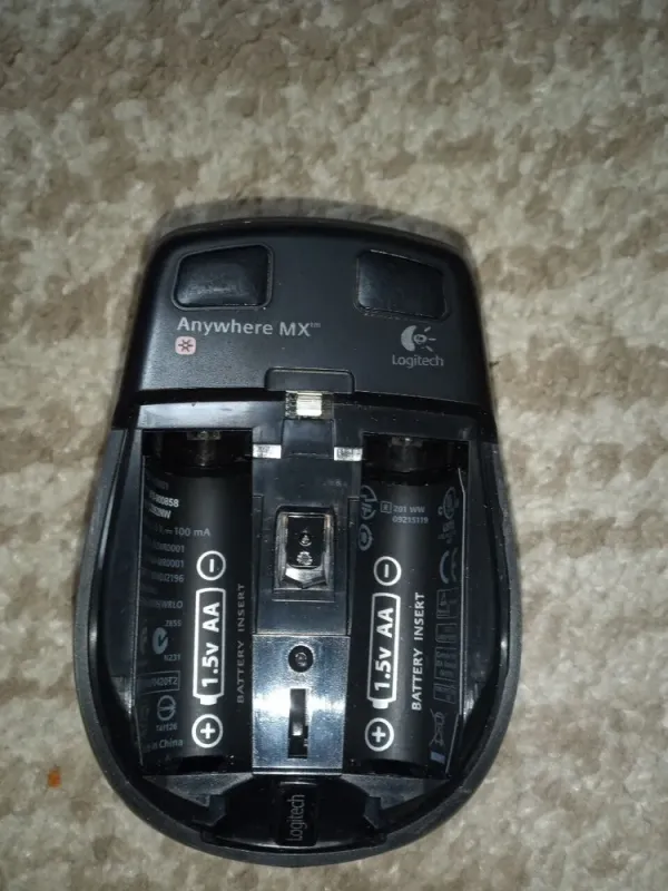 Бездротова миша Logitech Anywhere MX Black / оптична / 5 клавіш / чорна б/в - зображення 4