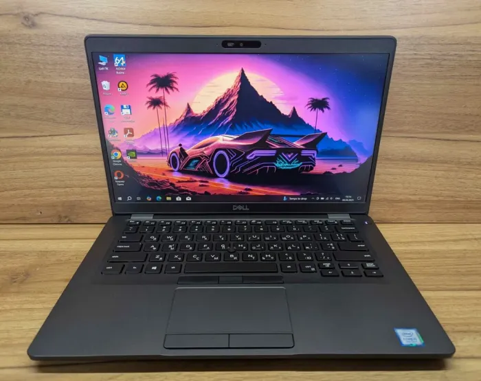 Ультрабук Dell Latitude 5401 / 14" (1920x1080) IPS / Intel Core i5-9400H (4 (8) ядра по 2.5 - 4.3 GHz) / 16 GB DDR4 / 256 GB SSD / nVidia GeForce MX150, 2 GB GDDR5, 64-bit / WebCam / Windows 10 б/в - зображення 2