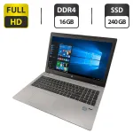 Ноутбук HP ProBook 650 G4 / 15.6" (1920x1080) IPS / Intel Core i3-8130U (2 (4) ядра по 2.2 - 3.4 GHz) / 16 GB DDR4 / 240 GB SSD M.2 / Intel HD Graphics 620 / WebCam б/в